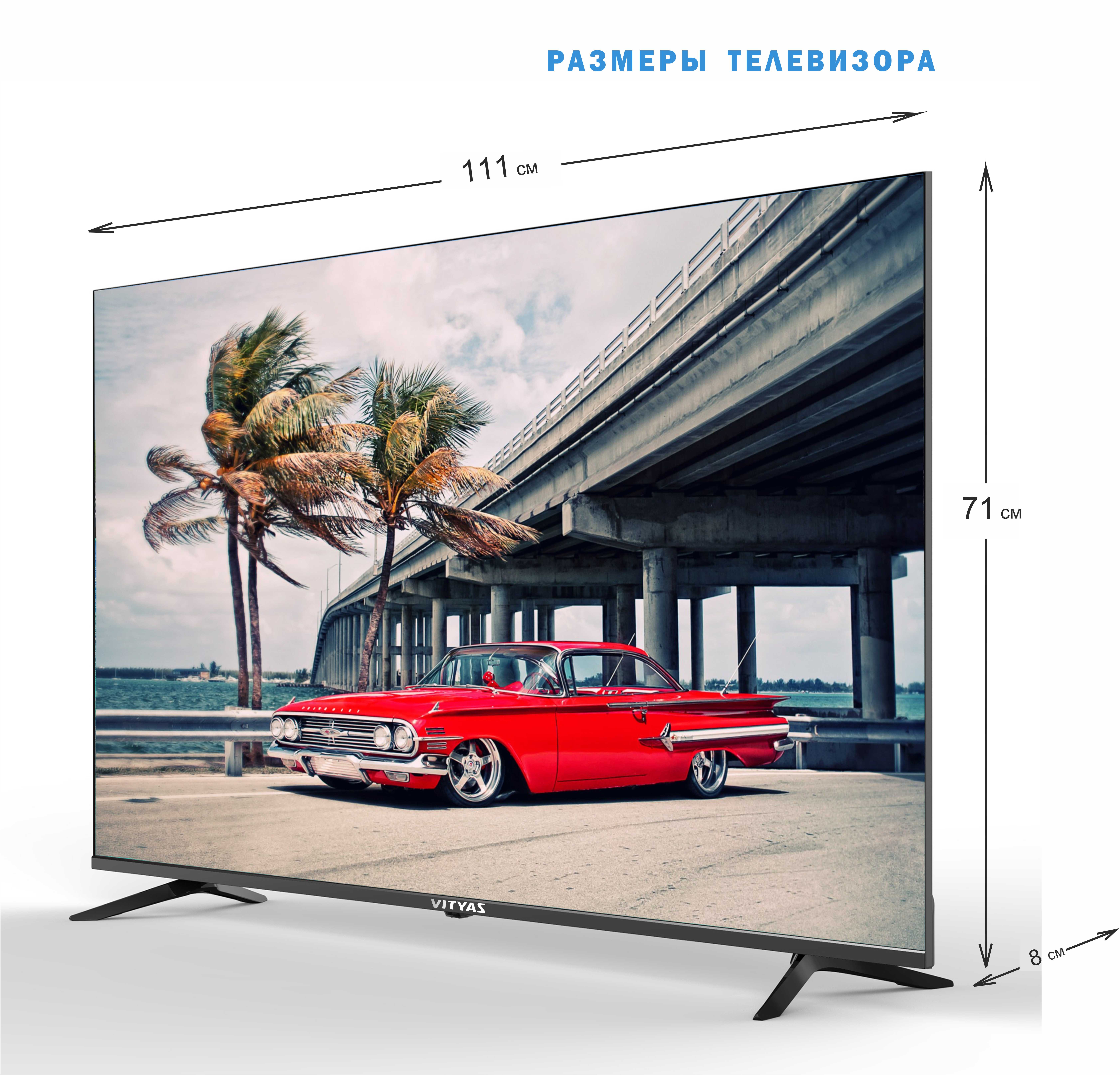Телевизор Витязь 50lu1204 Smart Купить