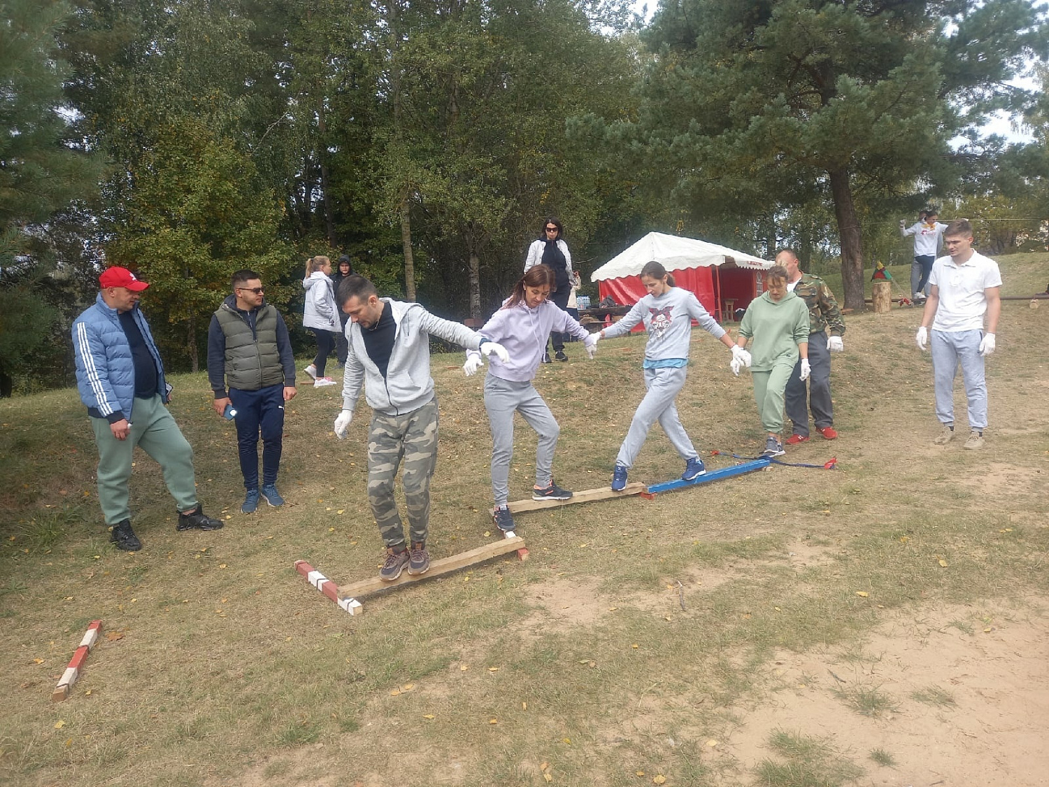 Tourist rally among the staff of JSC "Vityaz"