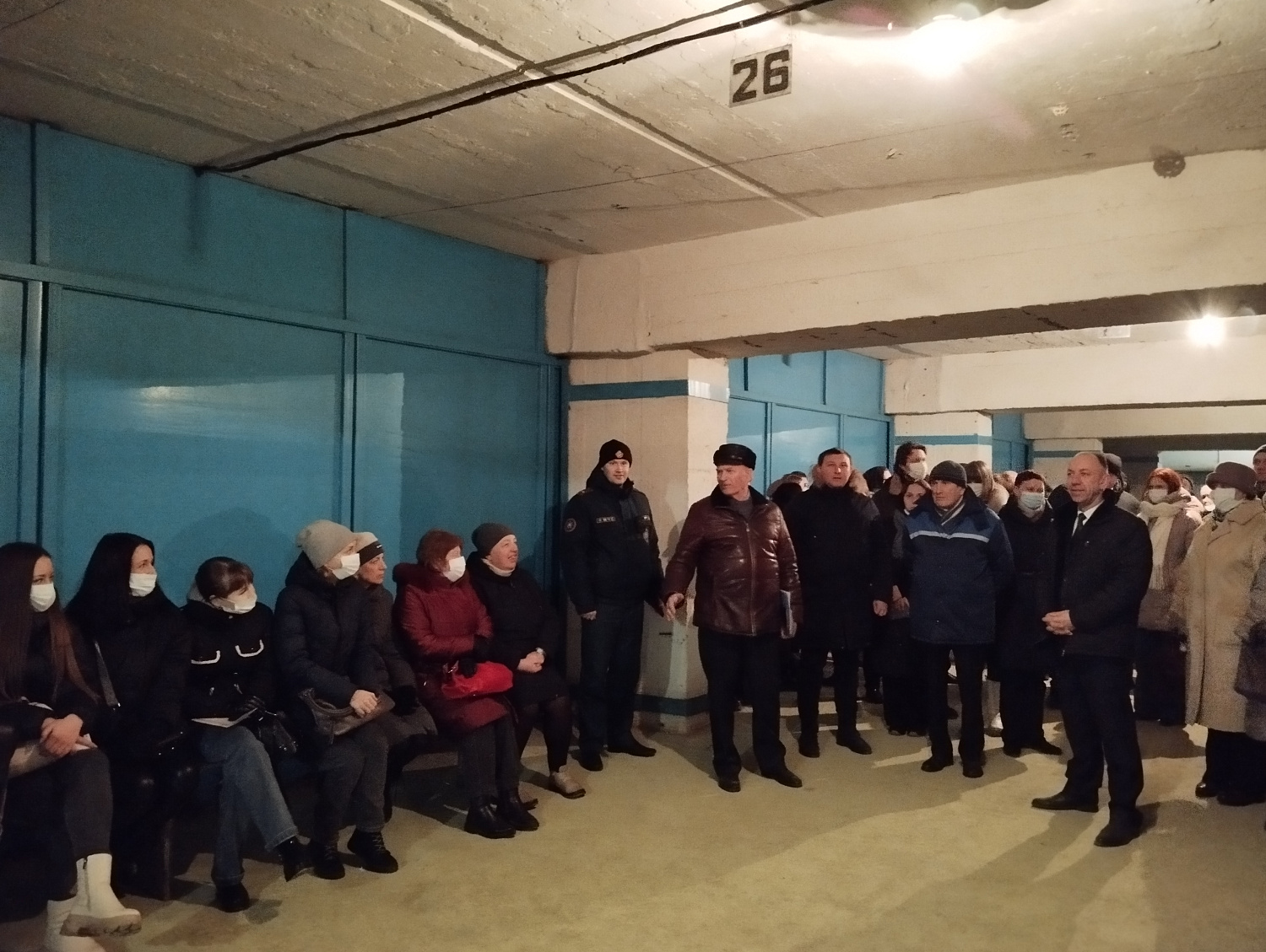 Учения на территории ОАО "Витязь". Действия при поступлении сигнала "Внимание всем"!