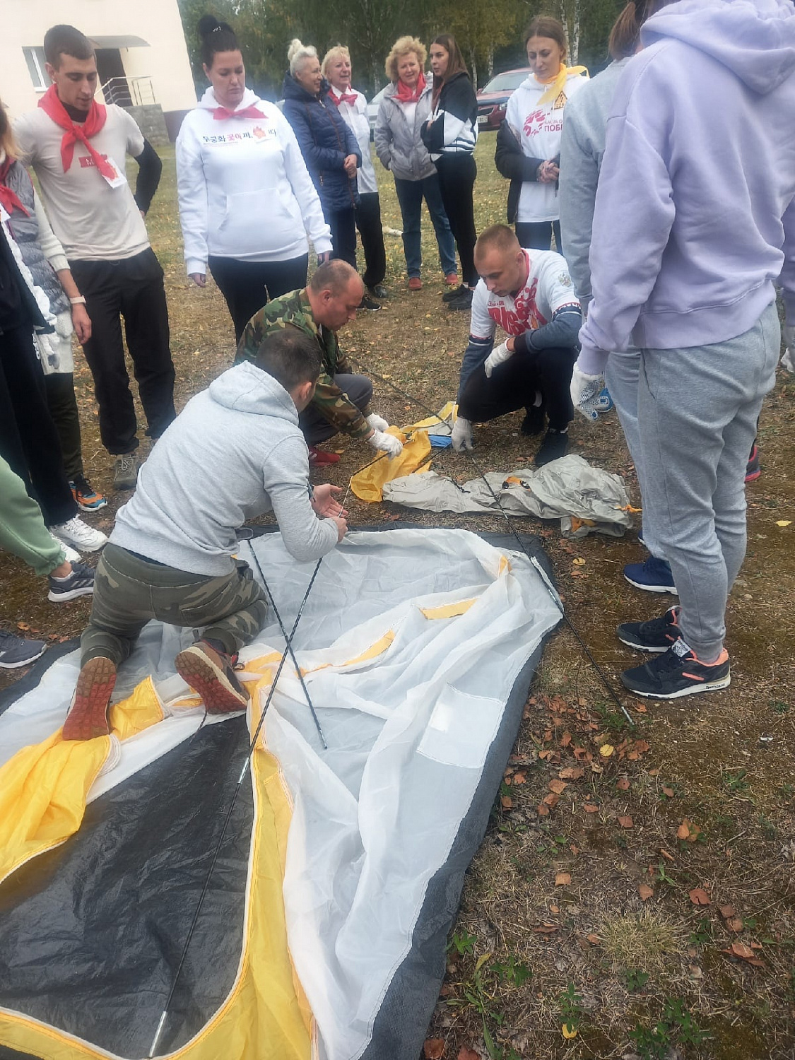 Tourist rally among the staff of JSC "Vityaz"