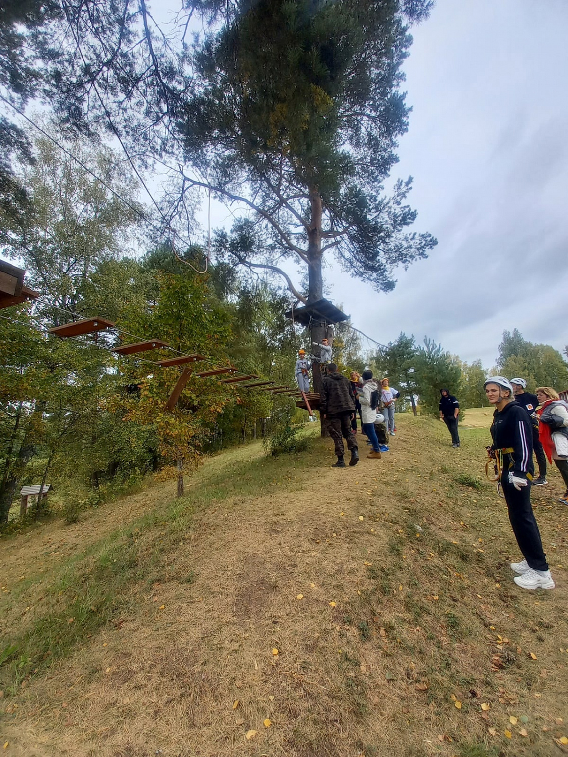 Tourist rally among the staff of JSC "Vityaz"